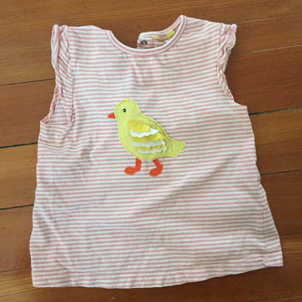 Baby Boden Duck Applique Shirt